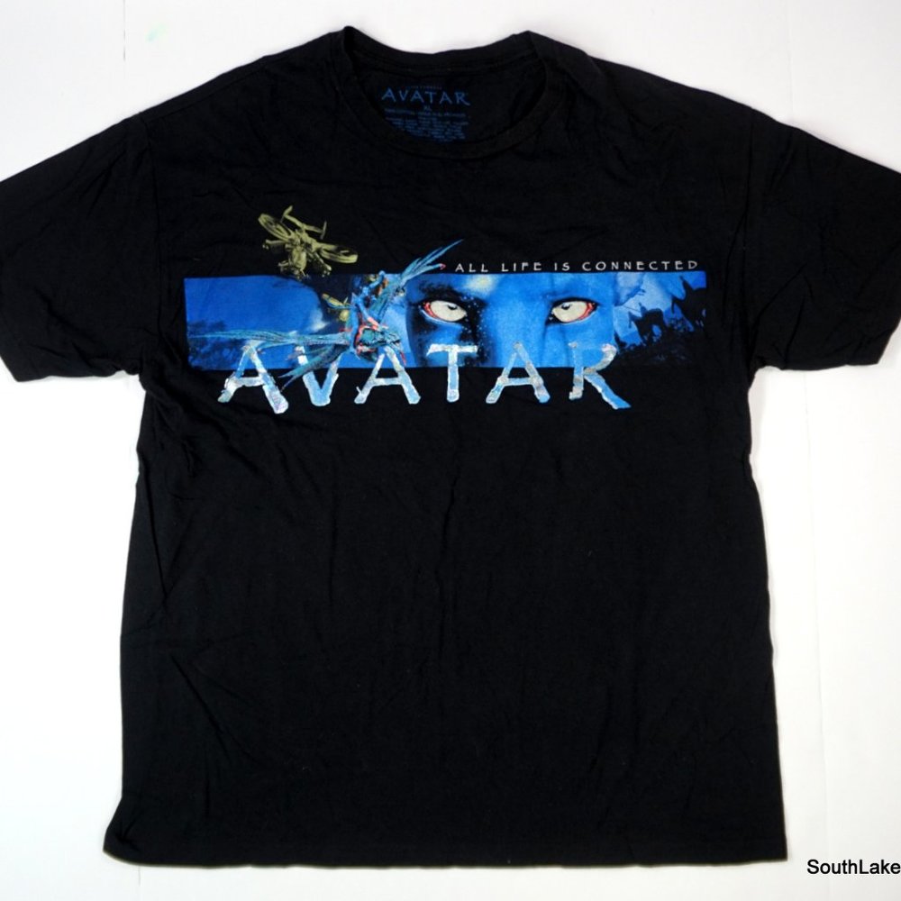 Avatar Movie T Shirt Promo Film 2009 James Cameron Medium
